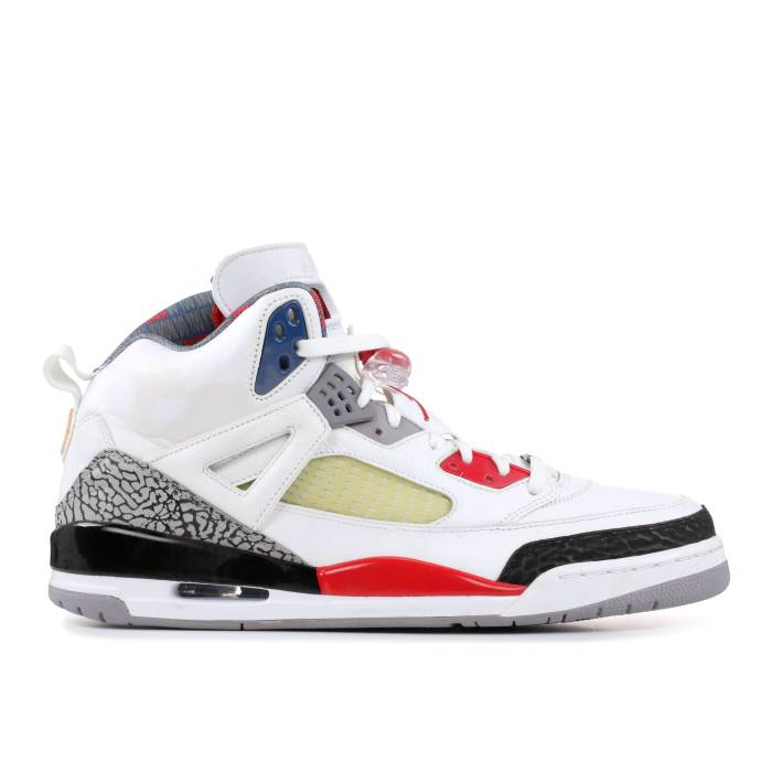 ナイキ　エアジョーダン Air Jordan 【 Jordan Spizike 'Mars Blackmon' Men White/Fire Red-Black 】 靴 メンズ靴 スニーカー メンズ 白色 ホワイト ファイア画像