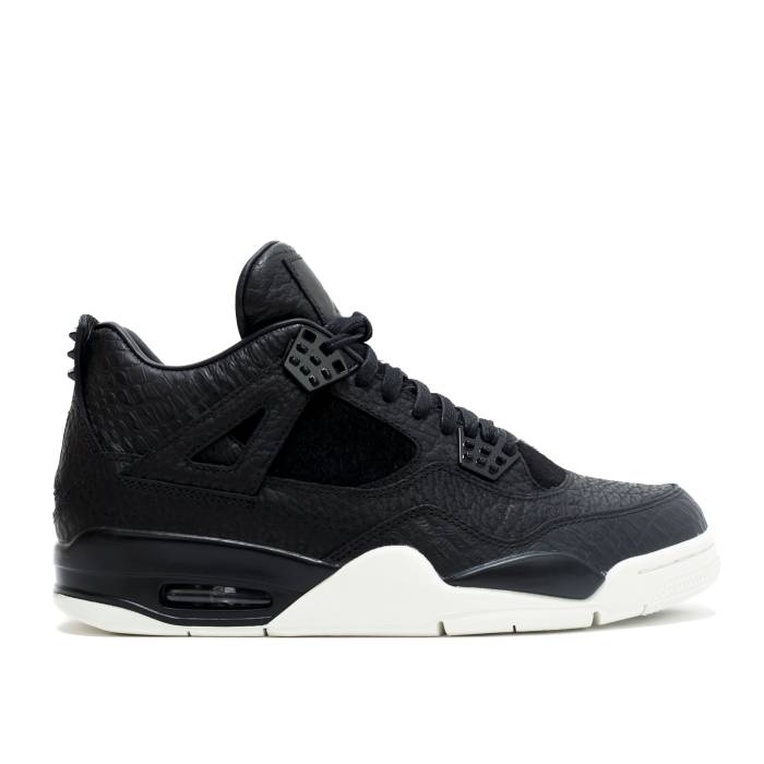 ナイキ エアジョーダン Air Jordan 【 Jordan 4 Retro Premium Pinnacle Men Black/Black/Sail 】 レトロ Premium プレミアム メンズ 黒色 ブラック
