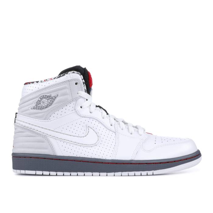 ナイキ エアジョーダン Air Jordan 【 Jordan 1 Retro \u002793 \u0027Bugs Bunny\u0027 Men White/White-True Red-Neutral Grey 】 レトロ メンズ 白いこと 白いこと 薄墨色 薄墨色