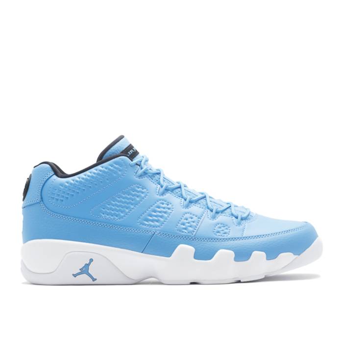ナイキ エアジョーダン Air Jordan 【 Jordan 9 Retro Low \u0027Pantone\u0027 Men University Blue/Black-White 】 レトロ メンズ 青碧 青色 スニーカー-靴