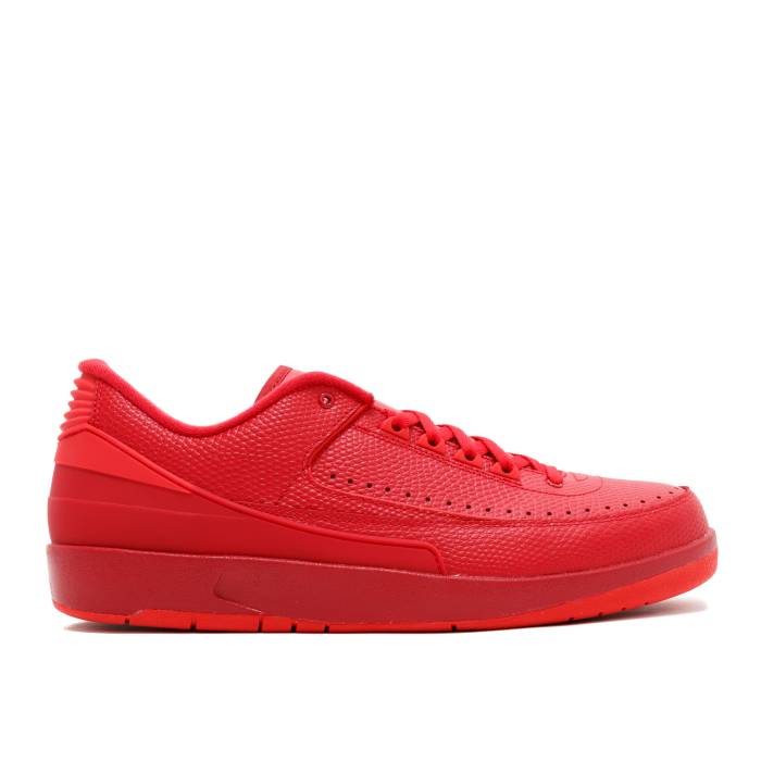 ナイキ エアジョーダン Air Jordan 【 Jordan 2 Retro Low 'Gym Red' Men Gym Red/Hyper Turquoise/University Red 】 レトロ メンズ Red 赤・レッド|スニケス