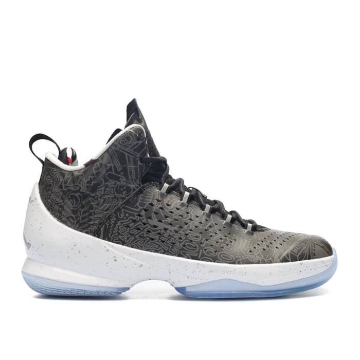 ナイキ　エアジョーダン Air Jordan 【 Melo M11 'Hebru' Men Black/Reflective Silver 】 メロ メンズ 黒色 ブラック Silver 銀色・シルバー