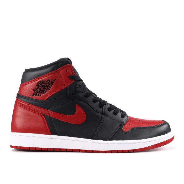 ナイキ　エアジョーダン Air Jordan 【 Jordan 1 Retro High Og 'Banned' 2016 Men Black/Varsity Red-White 】 レトロ ハイ メンズ 黒色 ブラック 96,965円