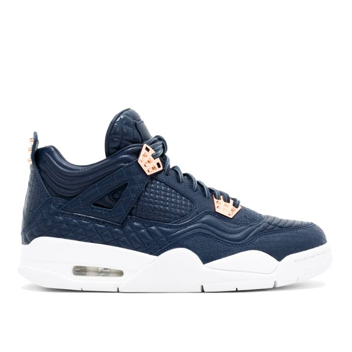 ナイキ エアジョーダン Air Jordan 【 Jordan 4 Retro Premium Obsidian Men Obsidian/Obsidian/White 】 レトロ Premium プレミアム メンズ 白色 ホワイト
