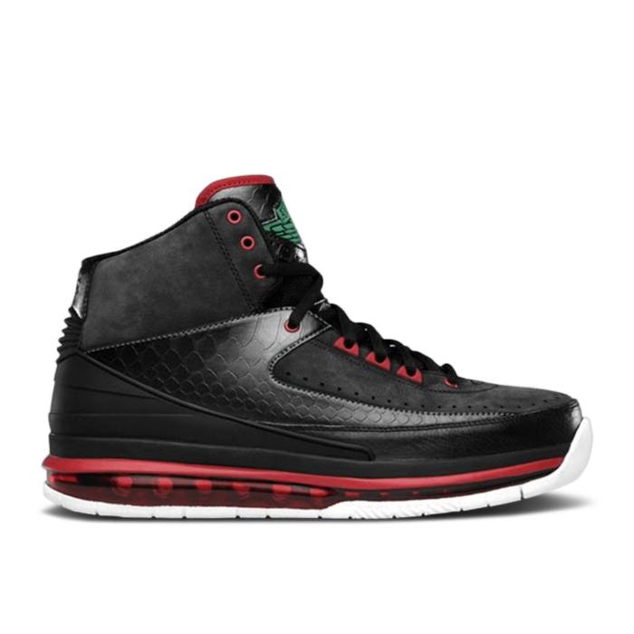 ナイキ エアジョーダン Air Jordan 【 Jordan 2.0 Men Black/Classic Green-Varsity Red-White 】 メンズ 黒色 ブラック クラシック