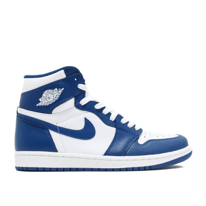ナイキ エアジョーダン Air Jordan 【 Jordan 1 Retro High Og \u0027Storm Blue\u0027 Men White/Storm Blue 】 レトロ 御機嫌 メンズ 白いこと 白いこと 青み 青色