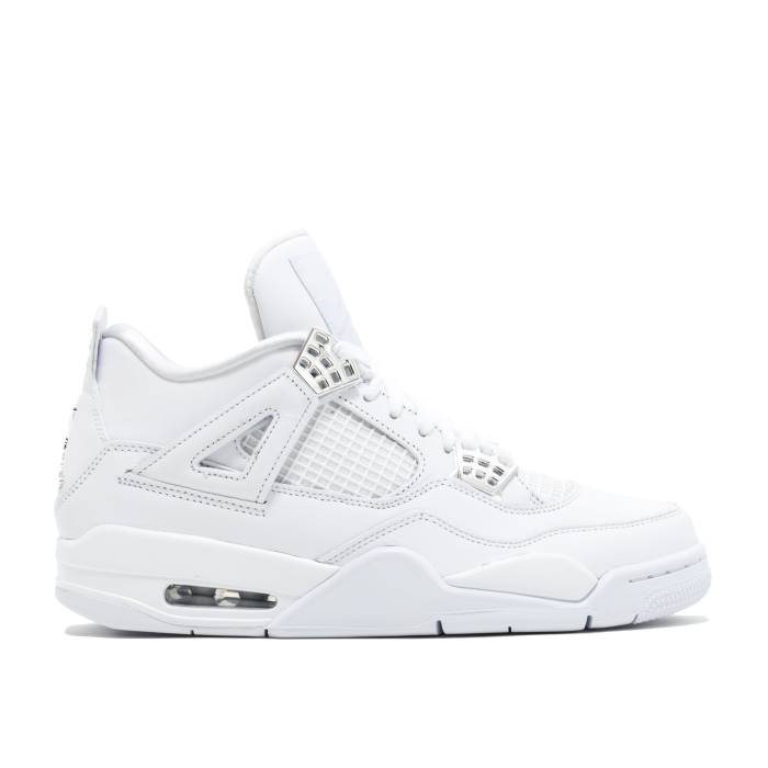 ナイキ エアジョーダン Air Jordan 【 Jordan 4 Retro Pure Money 2017 Men White/Metallic Silver/Pure Platinum 】 レトロ メンズ 白色 ホワイト Silver 銀色・シルバー ピュア Platinum プラチナム
