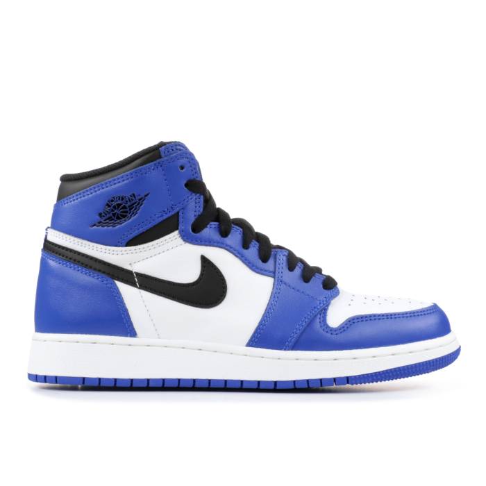 ナイキ　エアジョーダン Air Jordan 【 Jordan 1 Retro High Og Bg 'Game Royal' Youth Game Royal/Black-Summit White 】 レトロ ハイ ジュニア キッズ Game ゲーム 白色 ホワイト｜スニケス