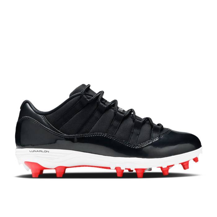 ナイキ エアジョーダン Air Jordan 【 Jordan 11 Retro Low Cleat \'Bred\' Men Black/University Red/White 】 レトロ メンズ 黒色 ブラック Red 赤・レッド 白色 ホワイト|スニケス