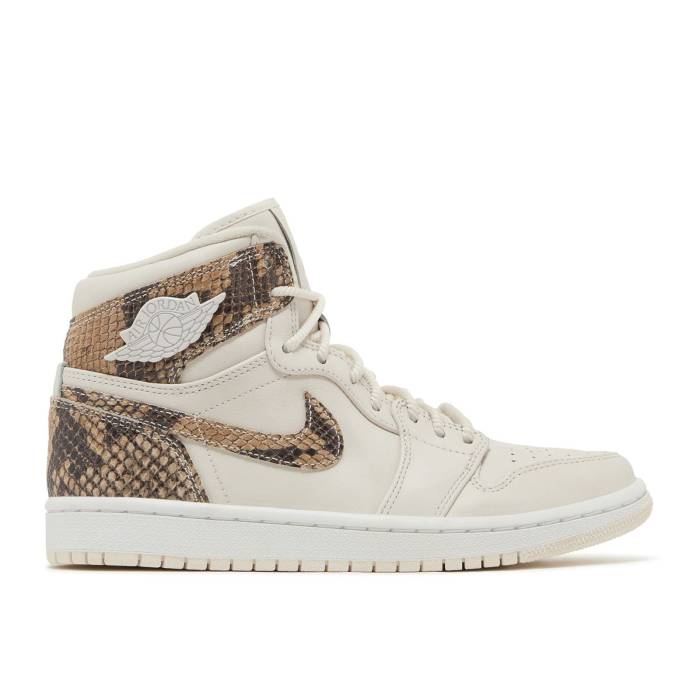 ナイキ エアジョーダン Air Jordan 【 Wmns Jordan 1 Retro High Premium \u0027Phantom\u0027 Women Phantom/White 】 レトロ ご機嫌 Premium 割り増し金 レディース 白いこと 白いこと