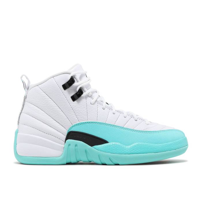 ナイキ エアジョーダン Air Jordan 【 Jordan 12 Gs 'Light Aqua' Youth White/Light Aqua-Black 】 ジュニア キッズ 白色 ホワイト|スニケス