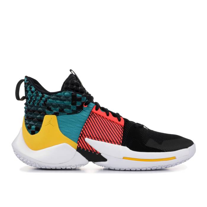 ナイキ エアジョーダン Air Jordan 【 Jordan Why Not Zer0.2 \u0027Black History Month\u0027 Men Black/White-Multi-Color 】 メンズ 黒いこと 黒いこと