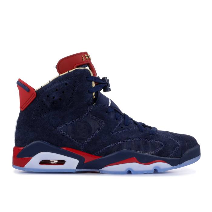 ナイキ エアジョーダン Air Jordan 【 Jordan 6 Retro \u0027Doernbecher\u0027 2019 Men Midnight Navy/White-Varsity Red-Metallic Gold 】 レトロ メンズ 紺色 米国海軍 ゴールド