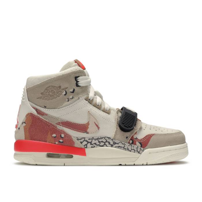 ナイキ エアジョーダン Air Jordan 【 Jordan Legacy 312 ガウス \u0027Desert Camo\u0027 Youth Sail/Desert Camo-Infrared 23 】 legacy レガシー 御坊っちゃん キッズ スニーカー-キッズ・ベビー・マタニティ-靴