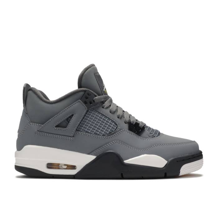 ナイキ エアジョーダン Air Jordan 【 Jordan 4 Retro Gs 'Cool Grey' 2019 Youth Cool Grey/Chrome/Dark Charcoal 】 レトロ ジュニア キッズ クール 灰色 グレー チャコール|スニケス