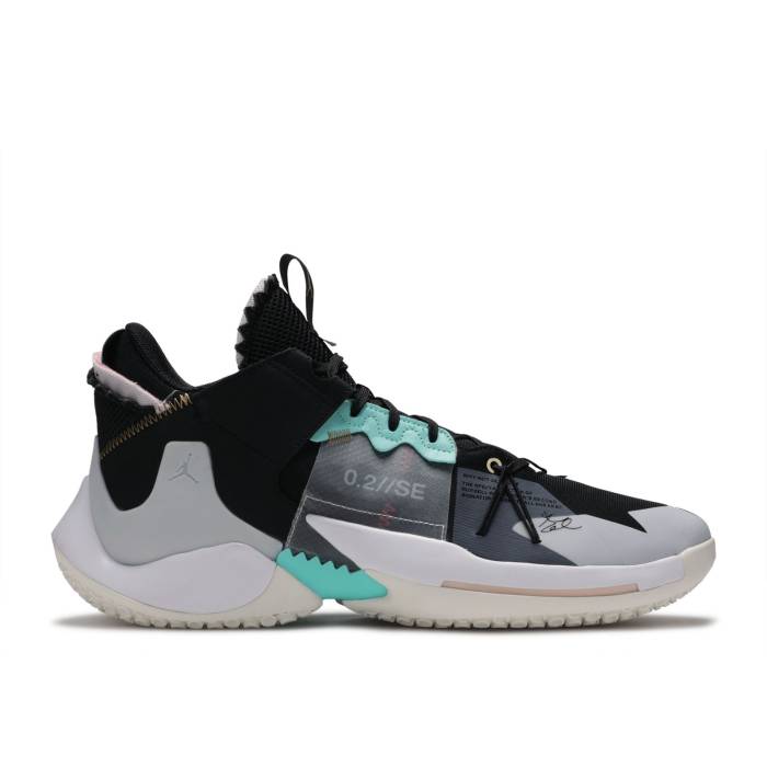 ナイキ エアジョーダン Air Jordan 【 Jordan Why Not Zer0.2 Se \u0027Black\u0027 Men Black/Vast Grey/White/Sail 】 メンズ 黒いこと 黒いこと 薄墨色 薄墨色 白いこと 白いこと