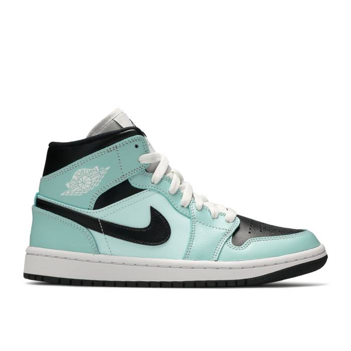 ナイキ エアジョーダン Air Jordan 【 Wmns Jordan 1 Mid \u0027Aqua Black\u0027 Women 】 ミッド レディース
