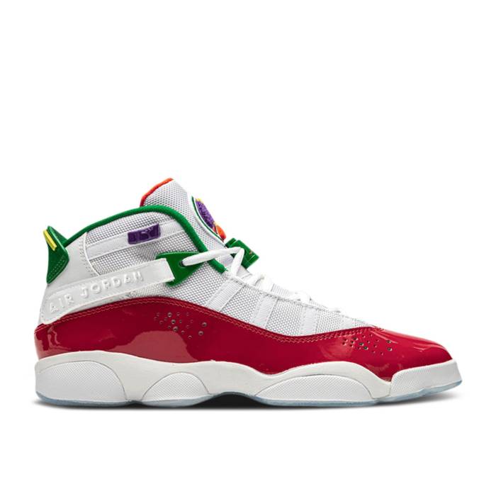 ナイキ エアジョーダン Air Jordan 【 Jordan 6 Rings ガウス \u0027Multi-Color\u0027 Youth Amarillo/Field Purple/Total Orange/Team Orange 】 輪っか 御坊っちゃん キッズ Field 活動の領域 Purple 紫・パープル orange 橙・オレンジ色 Team チ