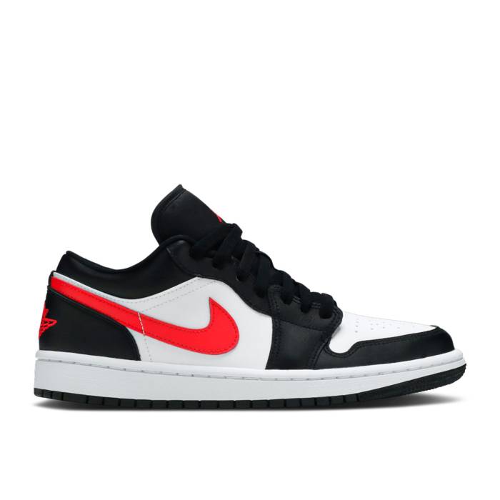 ナイキ　エアジョーダン Air Jordan 【 Wmns Jordan 1 Low 'Siren Red' Women Black/Siren Red/White 】 レディース 黒色 ブラック Red 赤・レッド 白色 ホワイト