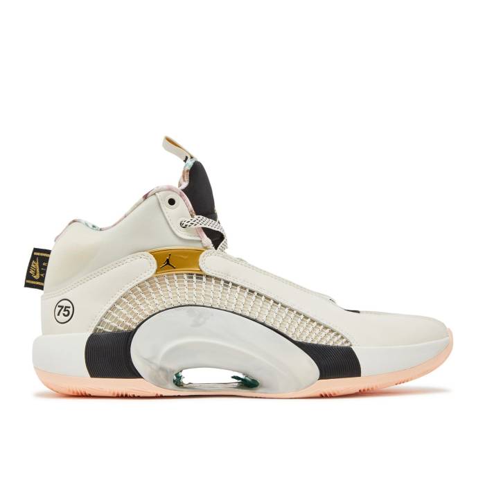 ナイキ エアジョーダン Air Jordan 【 Jordan 35 Paris Men Pale Ivory/Metallic Gold/Black 】 メンズ アイボリー ゴールド 黒色 ブラック