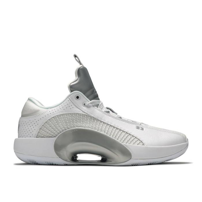ナイキ エアジョーダン Air Jordan 【 Jordan 35 Low Pf White Metallic Silver Men White/White/Metallic Silver 】 メンズ 白色 ホワイト Silver 銀色・シルバー