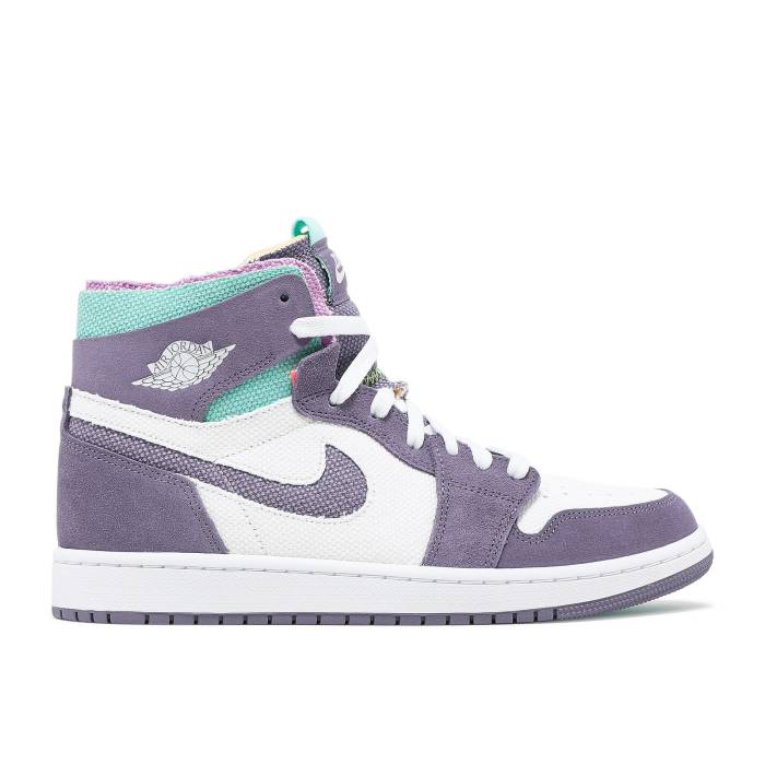 ナイキ エアジョーダン Air Jordan 【 Jordan 1 High Zoom Comfort \u0027Tropical Twist\u0027 Men White/Daybreak/Tropical Twist 】 御機嫌 望遠レンズ メンズ 白いこと 白いこと