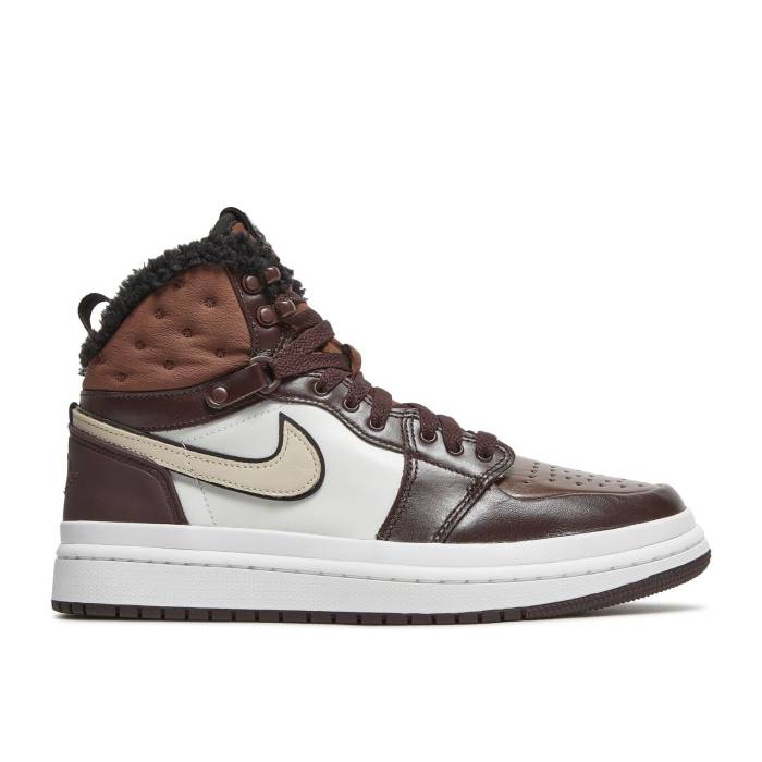 ナイキ エアジョーダン Air Jordan 【 Wmns Jordan 1 Acclimate \u0027Chocolate\u0027 Women Brown Basalt/Light Chocolate/Black/Oatmeal 】 レディース 赤銅色 赤銅色 黒いこと 黒いこと