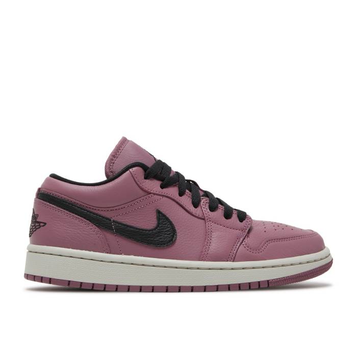 ナイキ エアジョーダン Air Jordan 【 Wmns Jordan 1 Low Se \u0027Light Mulberry\u0027 Women Light Mulberry/Light Bone/Black 】 レディース 黒いこと 黒いこと