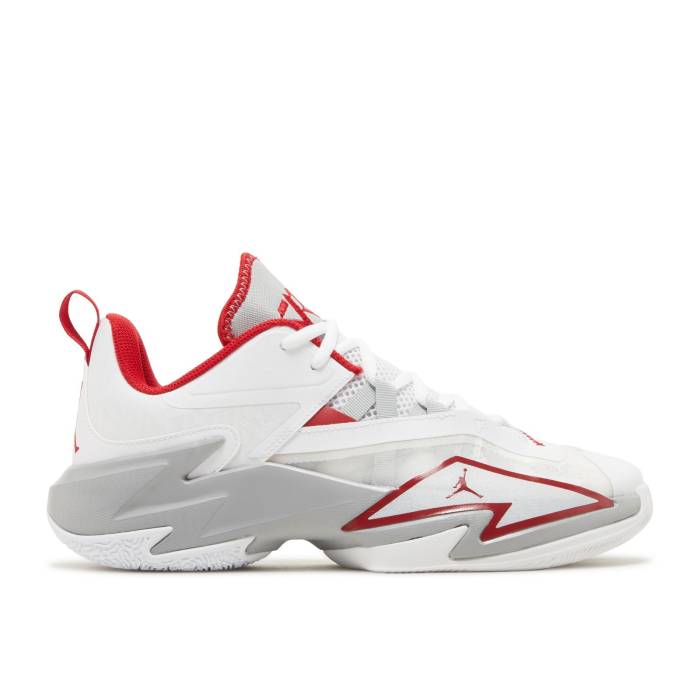 ナイキ　エアジョーダン Air Jordan 【 Jordan One Take 3 'White Gym Red' Men White/Light Smoke Grey/Gym Red 】 メンズ 白色 ホワイト 灰色 グレー Red 赤・レッド