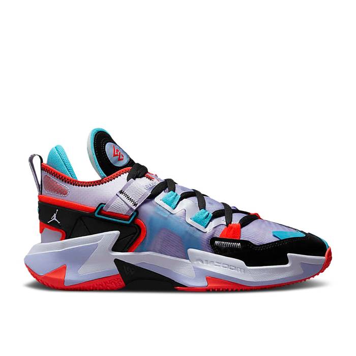 ナイキ エアジョーダン Air Jordan 【 Jordan Why Not Zer0.5 Pf \u0027Childhood\u0027 Men Amethyst Tint/Black/Chlorine Blue/Bright Crimson 】 メンズ 黒いこと 黒いこと 青み 青色 クリムゾン