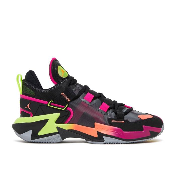 ナイキ　エアジョーダン Air Jordan 【 Jordan Why Not Zer0.5 'Raging Grace' Men Black/Iron Grey/Wolf Grey/Bright Mango 】 メンズ 黒色 ブラック 灰色 グレー 42,575円