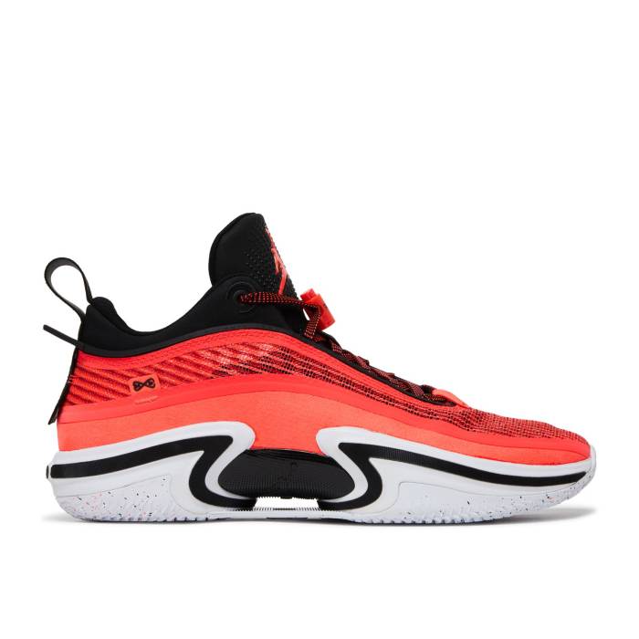 ナイキ エアジョーダン Air Jordan 【 Jordan 36 Low Pf \u0027Infrared\u0027 Men Infrared 23/Infrared 23/Black/White 】 メンズ 黒いこと 黒いこと 白いこと 白いこと 靴-メンズ靴