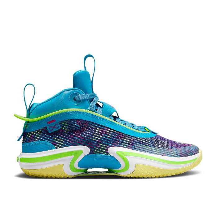 ナイキ エアジョーダン Air Jordan 【 Luka Doncic X Jordan 36 Gs Laser Blue Youth Laser Blue/Pink Prime/Black 】 ジュニア キッズ Laser レーザー 青色 ブルー pink ピンク 黒色 ブラック