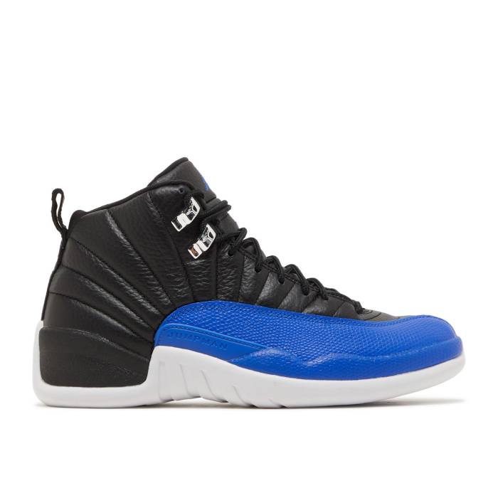 ナイキ エアジョーダン Air Jordan 【 Wmns Jordan 12 Retro \u0027Hyper Royal\u0027 Women Black/Metallic Silver/White/Hyper Royal 】 レトロ レディース 黒いこと 黒いこと Silver しろがね色・しろがね色 白いこと 白いこと