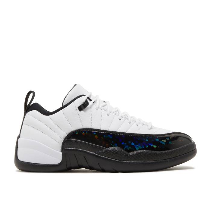 ナイキ エアジョーダン Air Jordan 【 Jordan 12 Retro Low \u002725 Years In China\u0027 Men White/Metallic Silver/Onyx 】 レトロ メンズ 白いこと 白いこと Silver しろがね色・しろがね色