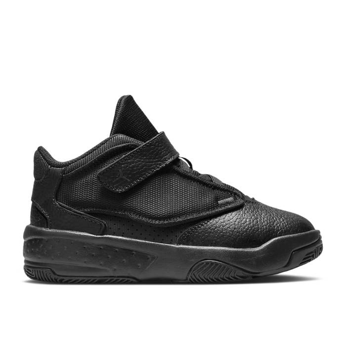 ナイキ エアジョーダン Air Jordan 【 Jordan Max Aura 4 Ps \u0027Black Anthracite\u0027 Youth Black/Black/Anthracite 】 マックス 佇まい 御坊っちゃん キッズ 黒いこと 黒いこと