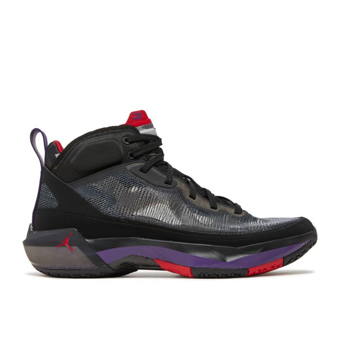 ナイキ エアジョーダン Air Jordan 【 Jordan 37 Raptors Men Black/True Red/Club Purple/Dark Charcoal/Okra 】 メンズ 黒色 ブラック Red 赤・レッド クラブ Purple 紫・パープル チャコール