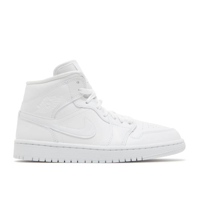 ナイキ　エアジョーダン Air Jordan 【 Wmns Jordan Mid 'Triple White' 2022 Women White/White/White 】 ミッド レディース 白色 ホワイト