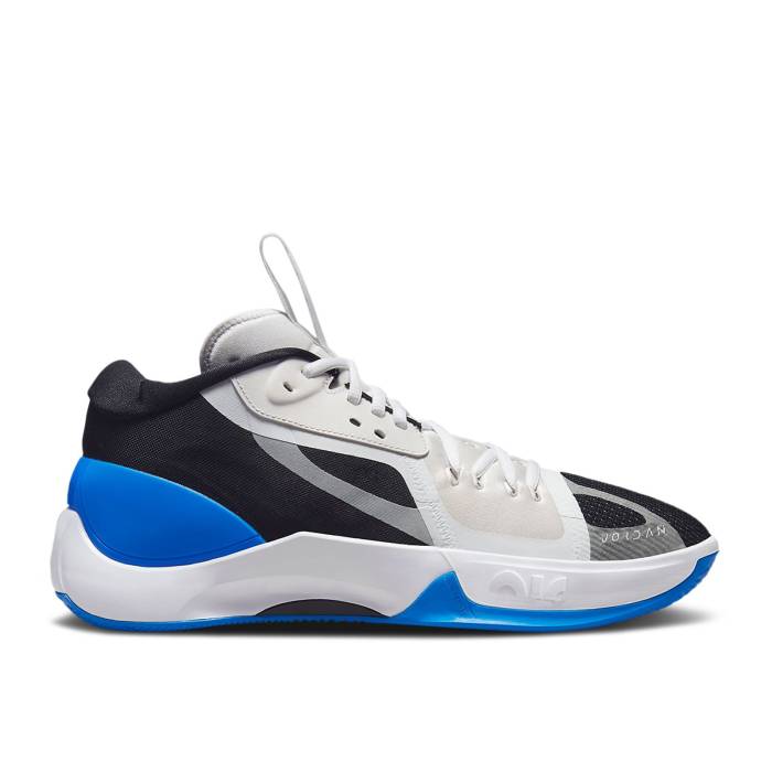 ナイキ エアジョーダン Air Jordan 【 Jordan Zoom Separate \u0027White Photo Blue\u0027 Men White/Photo Blue/Black/Metallic Silver 】 望遠レンズ メンズ 白いこと 白いこと 青味 青み 黒いこと 黒いこと Silver しろがね色・しろがね色