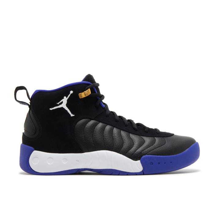 ナイキ エアジョーダン Air Jordan 【 Jordan Jumpman Pro \u0027Black Concord\u0027 Men Black/White/Bright Concord/Metallic Gold 】 Jumpman 飛び降りるマン 労働者階級 メンズ 黒いこと 黒いこと 白いこと 白いこと 調和・コン吊りひも ゴ