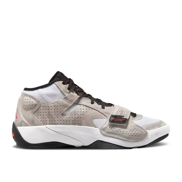 ナイキ エアジョーダン Air Jordan 【 Jordan Zion 2 Pf \u0027Light Camo\u0027 Men White/Flash Crimson/Black 】 メンズ 白いこと 白いこと クリムゾン 黒いこと 黒いこと