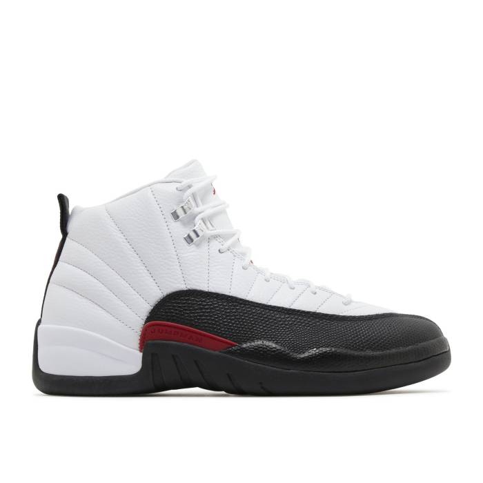 ナイキ エアジョーダン Air Jordan 【 Jordan 12 Retro \u0027Red Taxi\u0027 Men White/Gym Red/Black 】 レトロ メンズ 白いこと 白いこと Red 赤・赤いこと 黒いこと 黒いこと
