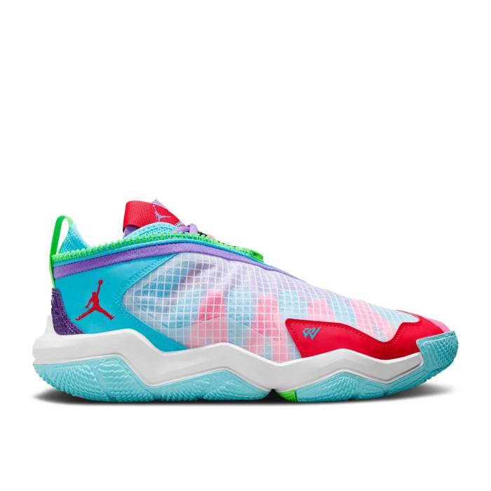 ナイキ エアジョーダン Air Jordan 【 Jordan Why Not Zer0.6 \u0027Childhood\u0027 Men White/Siren Red/Baltic Blue/Action Grape/Pink Blast/Copa 】 メンズ 白いこと 白いこと Red 赤・赤いこと 青み 青色 動き pink サクラ色 金管楽器