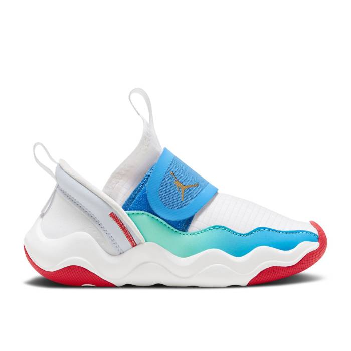 ナイキ エアジョーダン Air Jordan 【 Jordan 23/7 Ps \u0027White University Blue Red\u0027 Youth White/Metallic Gold/White/University Red/University Blue/Thriller Emerald 】 青味 青み 御坊っちゃん キッズ 白いこと 白いこと ゴールド Red