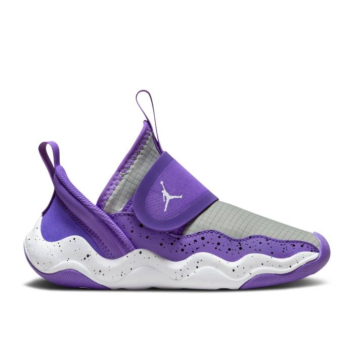 ナイキ エアジョーダン Air Jordan 【 Jordan 23/7 Ps \u0027Purple Venom\u0027 Youth Purple Venom/Medium Silver/White 】 御坊っちゃん キッズ Purple 紫・パープル Silver しろがね色・しろがね色 白いこと 白いこと