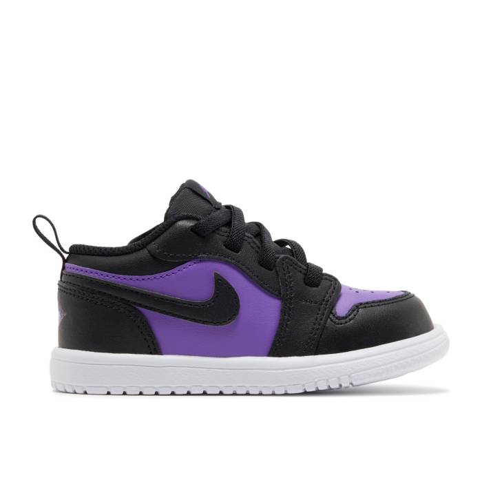 ナイキ エアジョーダン Air Jordan 【 Jordan 1 Low Alt Td \u0027Purple Venom\u0027 Infant Purple Venom/White/Black 】 もの言う花 Purple 紫・パープル 白いこと 白いこと 黒いこと 黒いこと