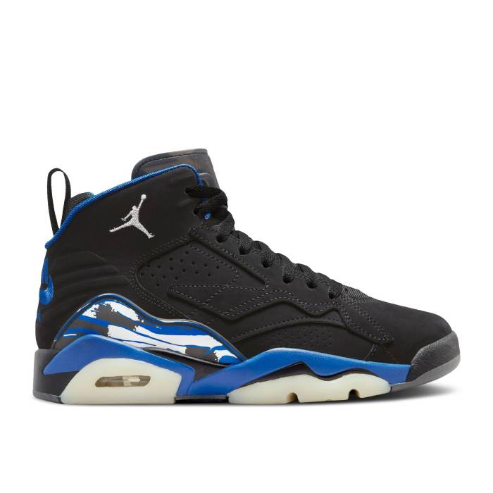 ナイキ エアジョーダン Air Jordan 【 Wmns Jordan Mvp \u0027Black Varsity Royal\u0027 Women Black/White/Varsity Royal/Muslin/Iron Grey 】 レディース 黒いこと 黒いこと 白いこと 白いこと 薄墨色 薄墨色