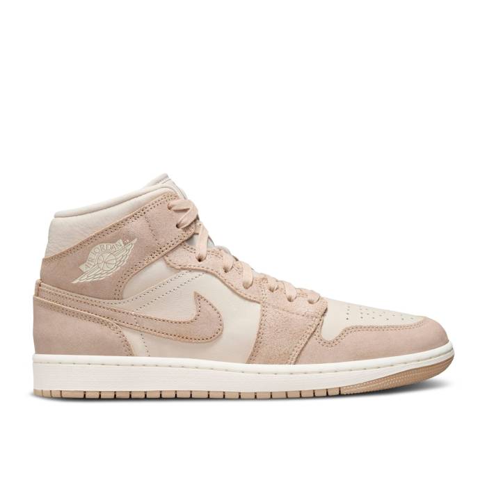 ナイキ エアジョーダン Air Jordan 【 Wmns Jordan 1 Mid Se \u0027Legend Light Brown\u0027 Women Legend Light Brown/Sail/Legend Medium Brown 】 ミッド レディース Legend 昔ばなし 赤銅色 赤銅色
