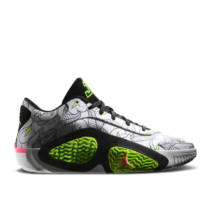 ナイキ　エアジョーダン Air Jordan 【 Jordan Tatum 2 'Momma's Boy' Men White/Volt/Black/Hyper Pink 】 メンズ 白色 ホワイト 黒色 ブラック pink ピンク