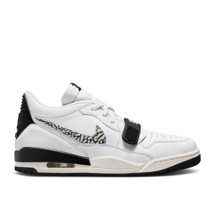 ナイキ エアジョーダン Air Jordan 【 Jordan Legacy 312 Low \u0027Elephant Swoosh\u0027 Men White/Black/Sail/Wolf Grey 】 legacy レガシー メンズ 白いこと 白いこと 黒いこと 黒いこと 薄墨色 薄墨色